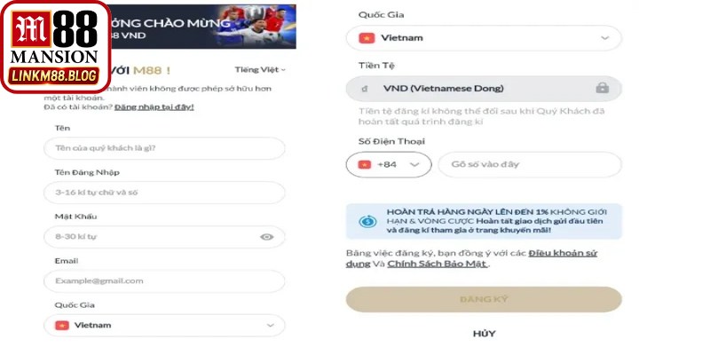 Đăng Ký M88 - Hướng Dẫn Mở Tài Khoản An Toàn Từ A Đến Z 6 Quy trình thực hiện đăng ký M88 đơn giản, tối ưu