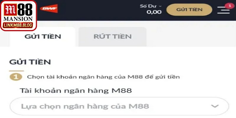 Nạp Tiền M88 - Hướng Dẫn Các Bước Giao Dịch An Toàn 7 Chi tiết các bước nạp tiền M88 nhanh gọn, thuận tiện