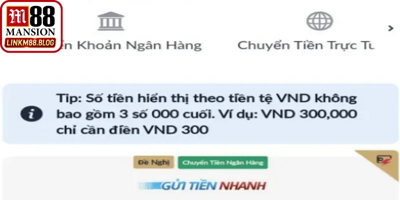 Nạp Tiền M88 - Hướng Dẫn Các Bước Giao Dịch An Toàn 6 Các hình thức thanh toán phổ biến khi nạp tiền M88