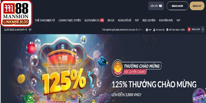 Về chúng tôi M88 luôn là lựa chọn hàng đầu của các cược thủ lâu năm